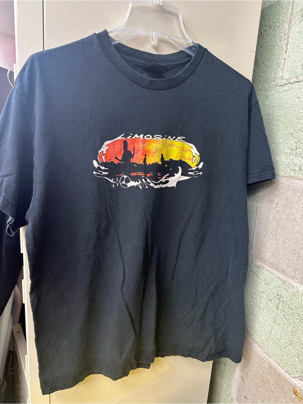 Vintage limosine sunset Y2K 90’s t shirt size large men’s